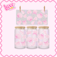 16oz UV DTF Wrap | Pink Pattern Seashell | #3259
