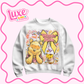 DTF Heat Transfer | Yellow Bear Bow | #1112