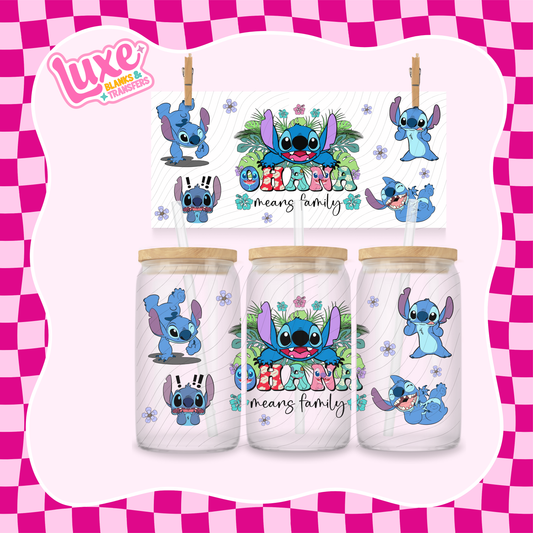 Ohana 4 | 16oz UV DTF Wrap | #1502