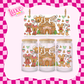Gingerbread Characters 2 UV DTF Wrap (#975)