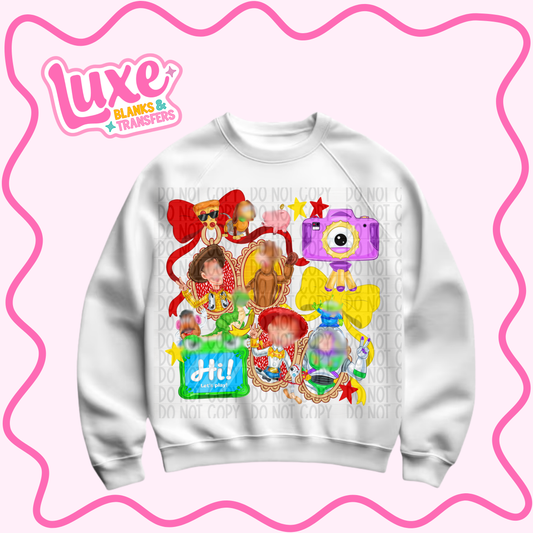 DTF Heat Transfer | New Toys Collage | #1115