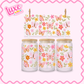 16oz UV DTF Wrap | Spring Butterflies Pattern | #2925