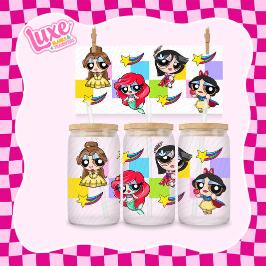 PPG X Princesses | 16oz UV DTF Wrap | #1505