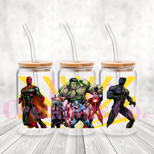Yellow Hero UV DTF Wrap (#295)