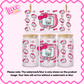 16oz UV DTF Wrap | Hi Cat Gotchi | #N108