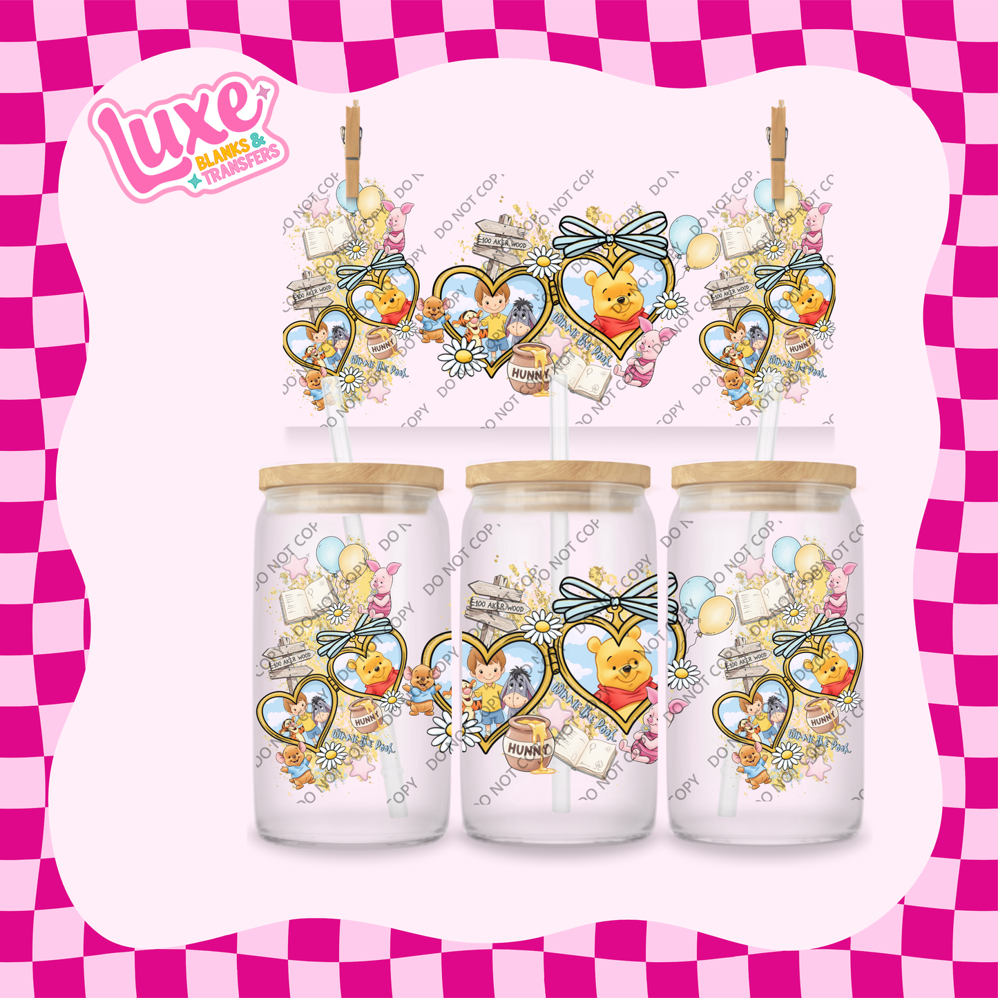 16oz UV DTF Wrap | Winnie Locket | #1997