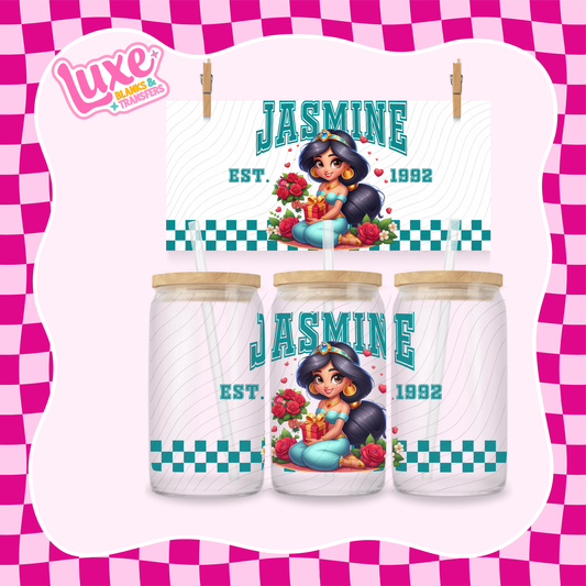 Arabian Princess Character | 16oz UV DTF Wrap | #1511