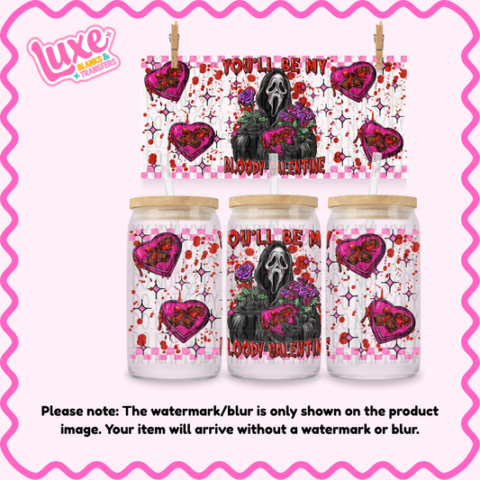16oz UV DTF Wrap | Ghosty Valentine | #N284