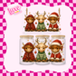 Xmas Cows | UV DTF Wrap | #1160