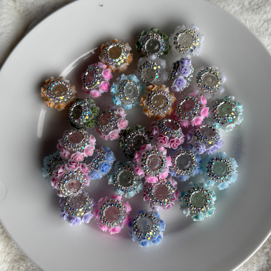 Fancy Bead Roses
