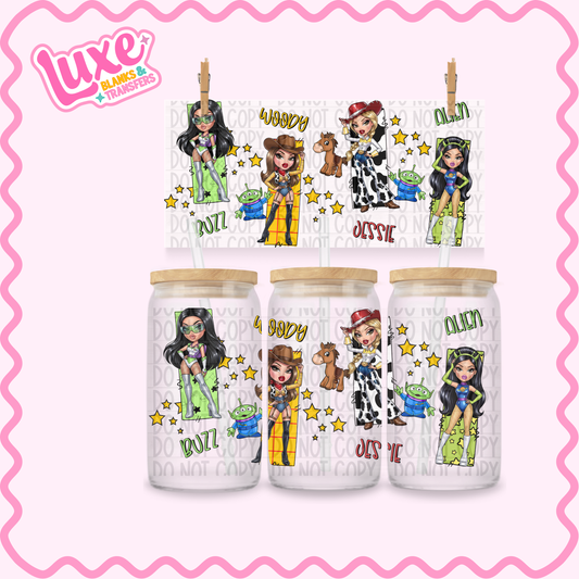 16oz UV DTF Wrap | Toys Brat | #3411