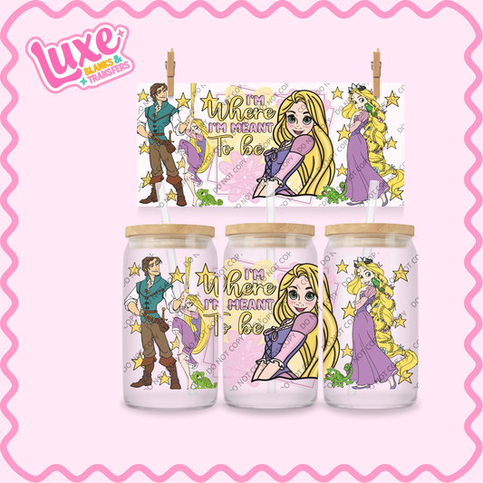 16oz UV DTF Wrap | Tangle | #2138