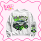 DTF Heat Transfer | Monster Truck Alien | #735