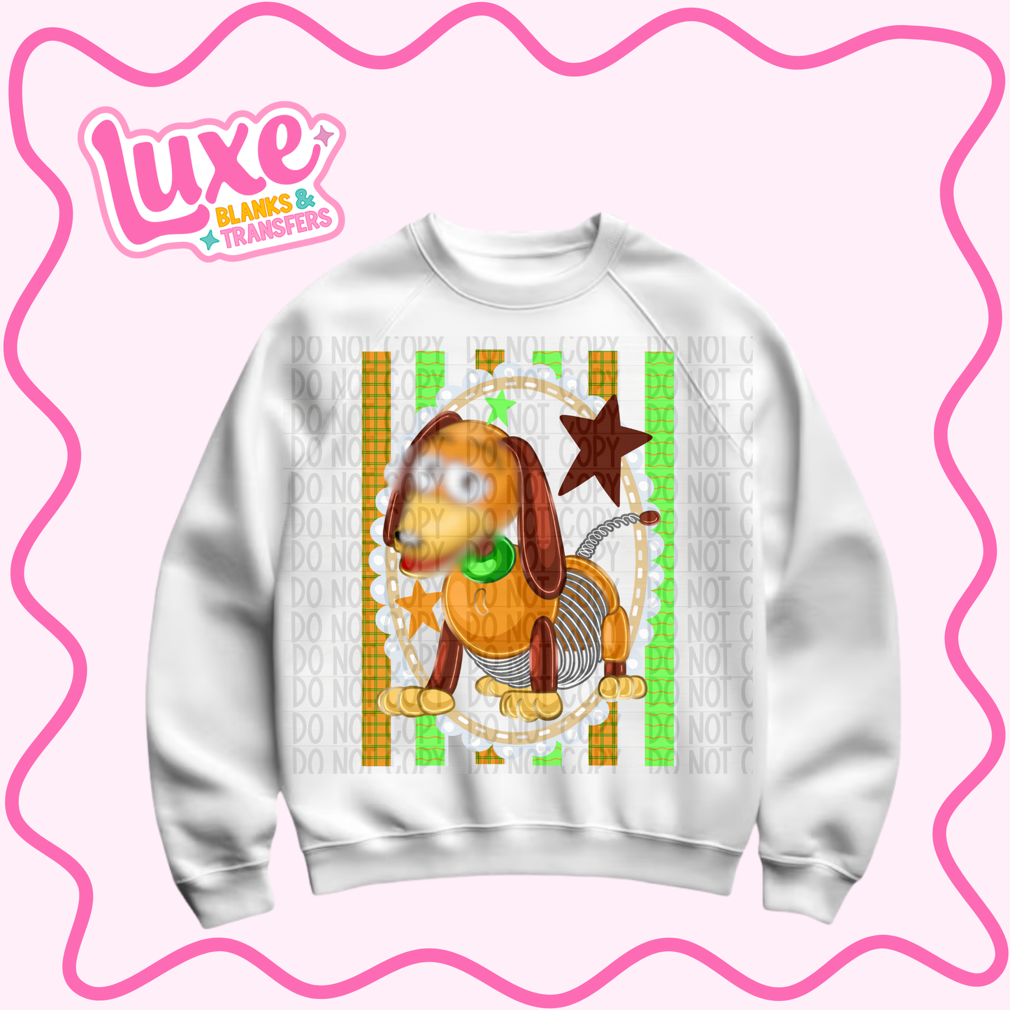 DTF Heat Transfer | Sl1nk Dog | #1127