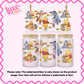 16oz UV DTF Wrap | Yellow Bear Friends | #N115