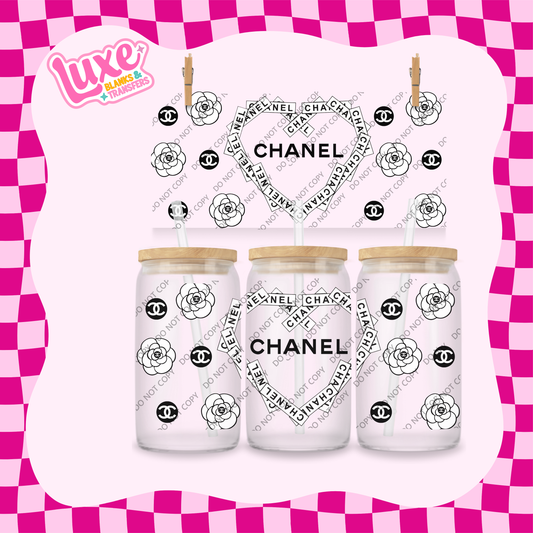 16oz UV DTF Wrap | CC Heart | #2007