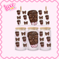 16oz UV DTF Wrap | Boujee Coffee | #3281