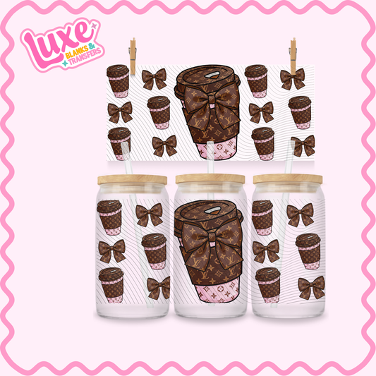 16oz UV DTF Wrap | Boujee Coffee | #3281