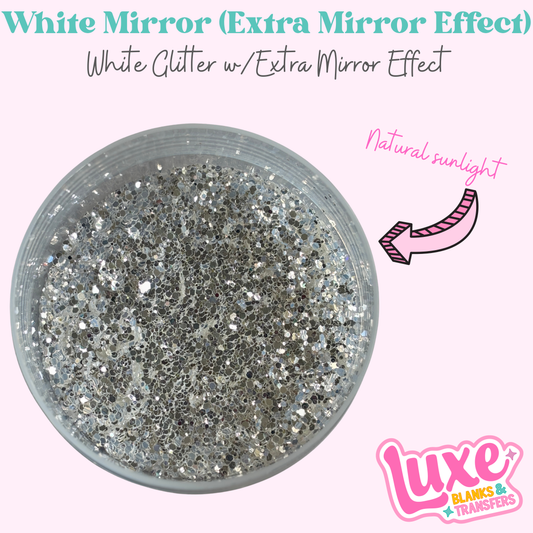 "White Mirror (Extra Mirror)” Chunky Mix Glitter