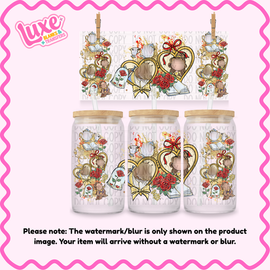 16oz UV DTF Wrap | Beauty Locket | #1999