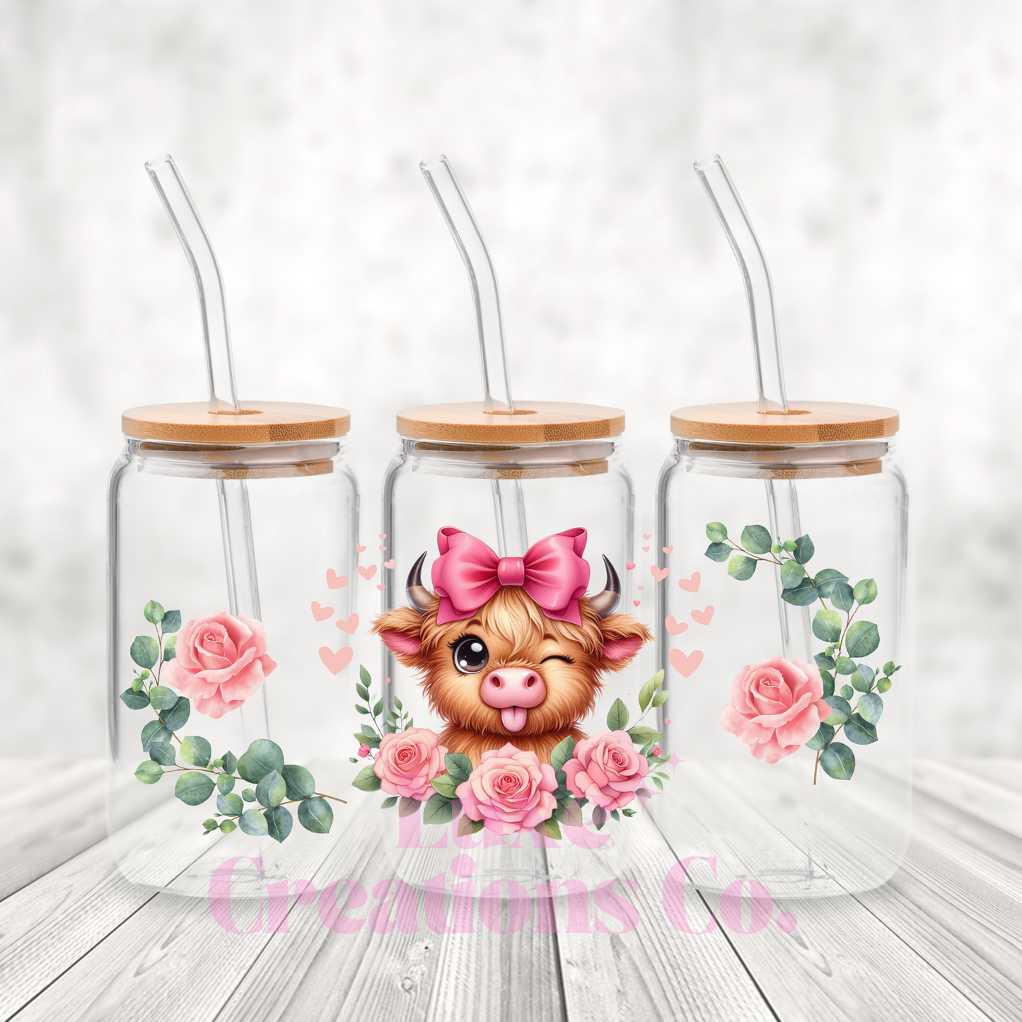 Cutesy Cow UV DTF Wrap by Luxe (#09)
