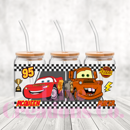 Lightning & Mater UV DTF Wrap (#308)