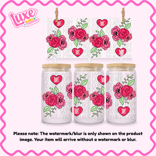 16oz UV DTF Wrap | Boujee Flowers | #2431