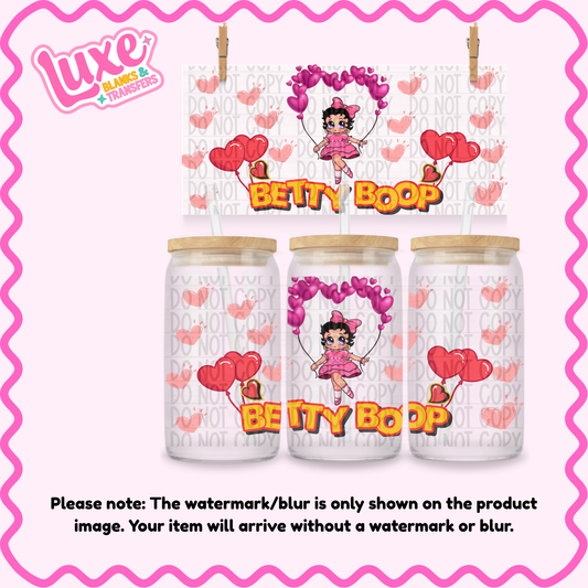 16oz UV DTF Wrap | Betty Balloons | #3755
