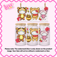 16oz UV DTF Wrap | Yellow Bear X Hi Cat | #2434