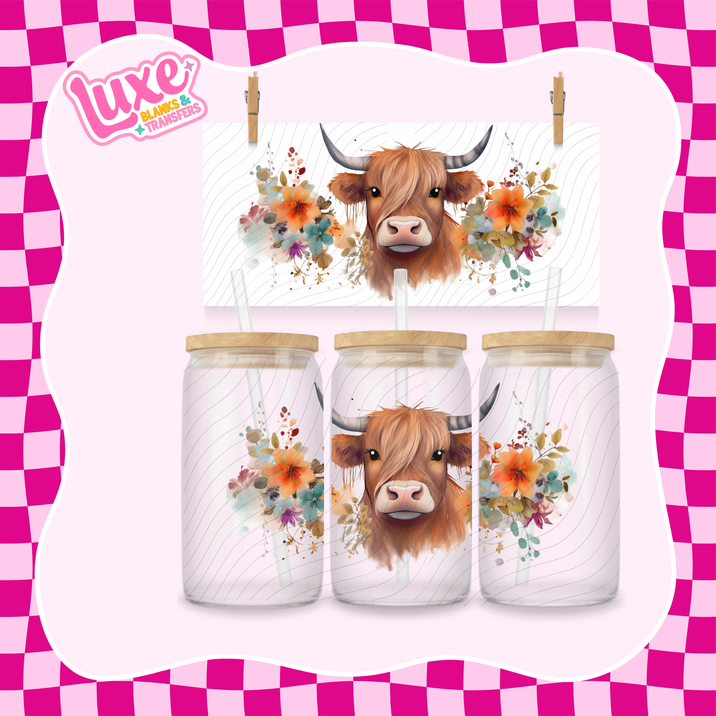 Highland 2 UV DTF Wrap (#1027)