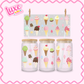 16oz UV DTF Wrap | Ice Creams | #2802