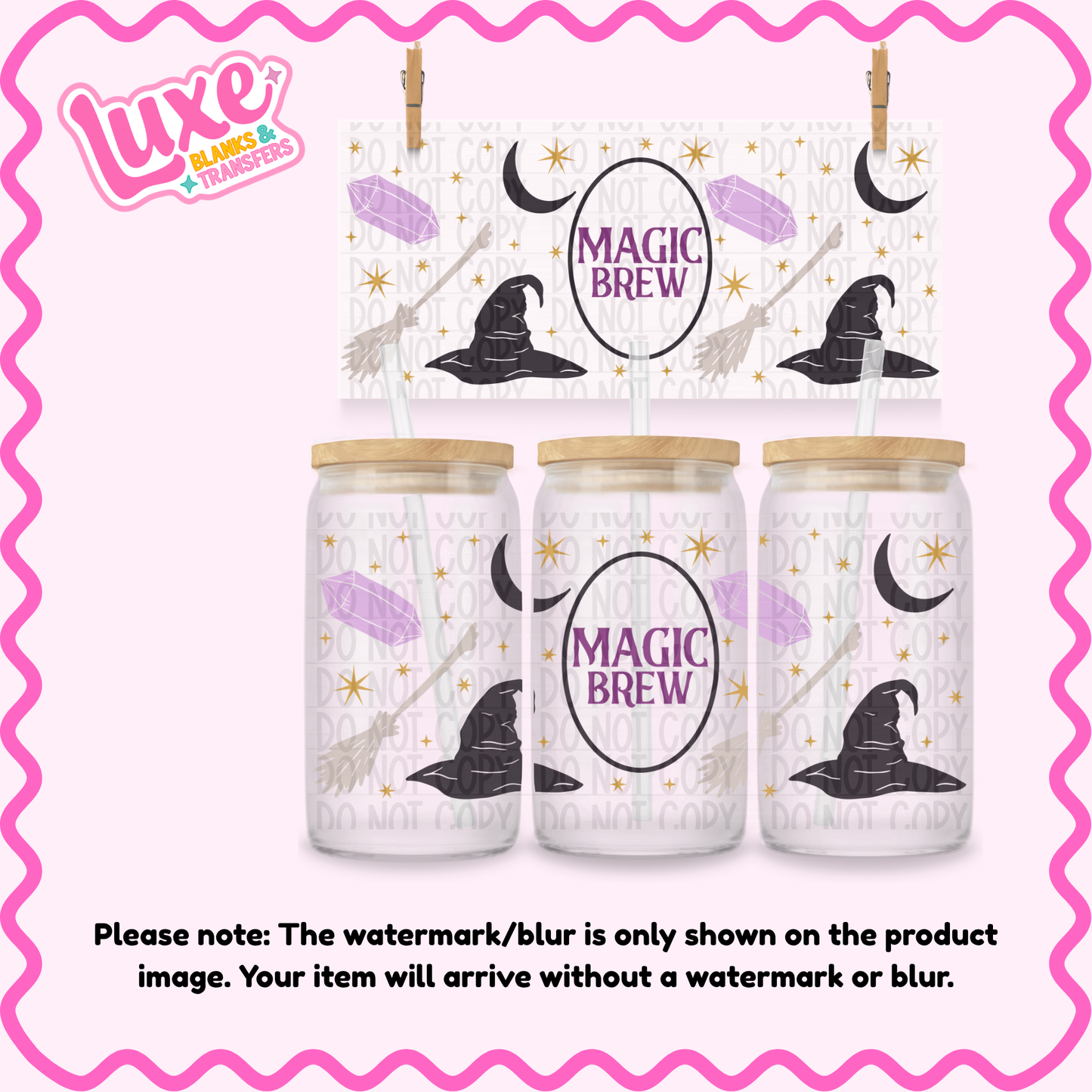 16oz UV DTF Wrap | Magic Brew | #4268