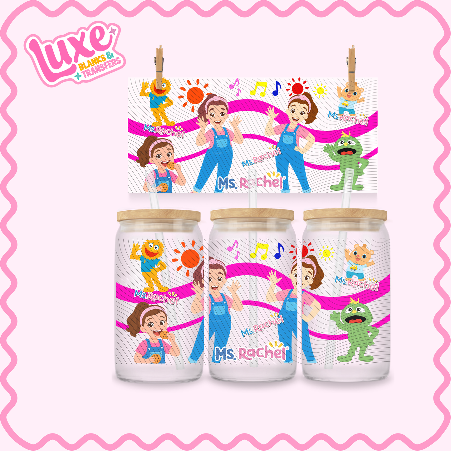 16oz UV DTF Wrap | Ms.R Kids | #3286