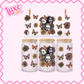 16oz UV DTF Wrap | Spooky Character Butterflies | #2803