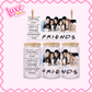 16oz UV DTF Wrap | Friends TV | #3287