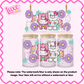 16oz UV DTF Wrap | C Bear X Hi Cat Flowers | #2439