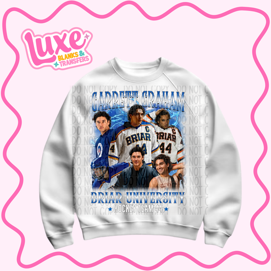 DTF Heat Transfer | 0ff Campus Character Garrett | #1140