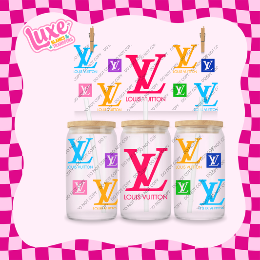 16oz UV DTF Wrap | LV Colours | #2017