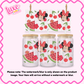 16oz UV DTF Wrap | Girl Mouse Watermelon | #2442