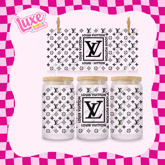 16oz UV DTF Wrap | Black LV | #2019