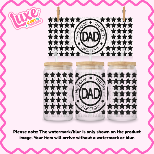 16oz UV DTF Wrap | Dad | #4172