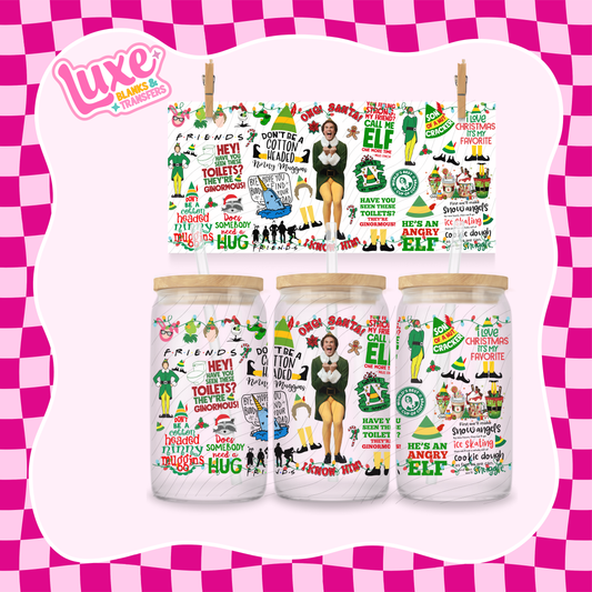 ELF Movie 2 UV DTF Wrap (#1036)