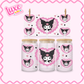 16oz UV DTF Wrap | Ku/romi Hearts | #3291