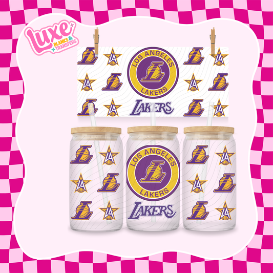 LA Lakers NBA | 16oz UV DTF Wrap | #1532