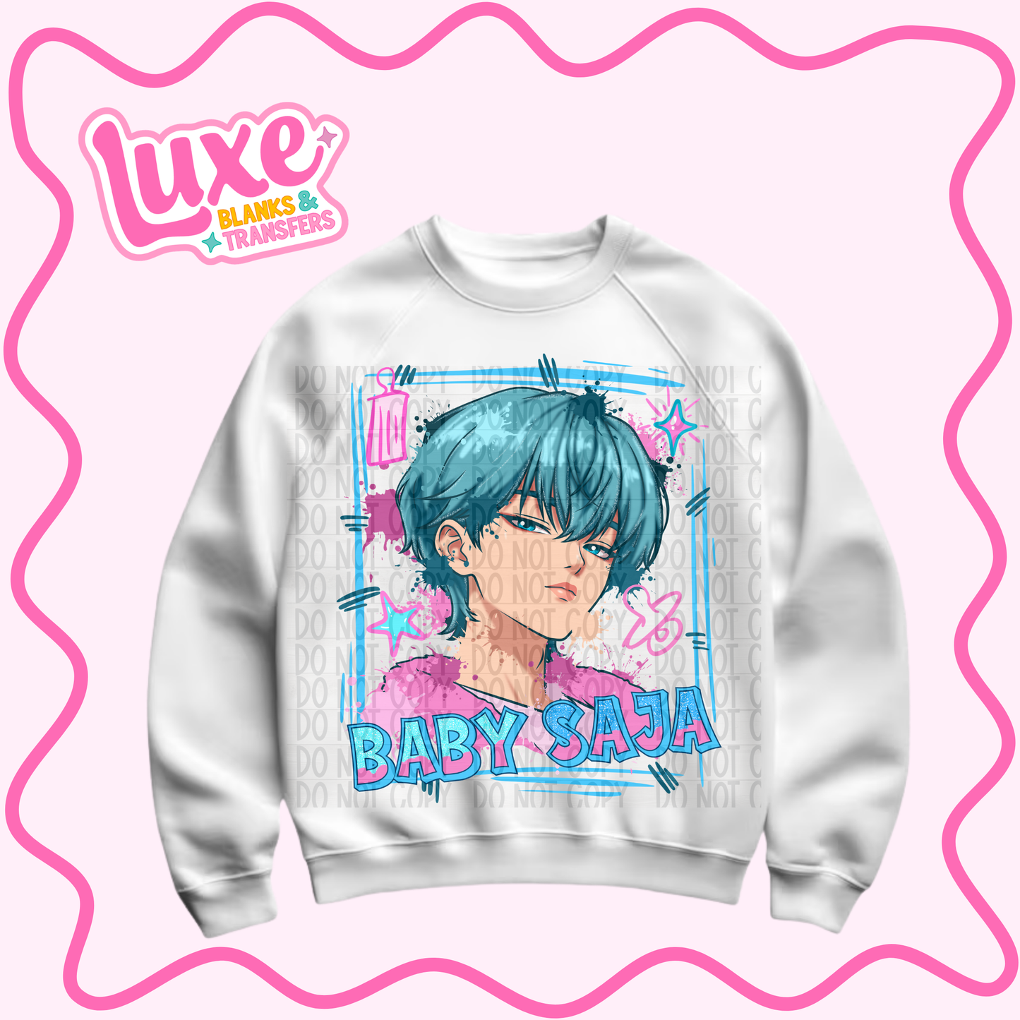 DTF Heat Transfer | Baby Saja | #1145