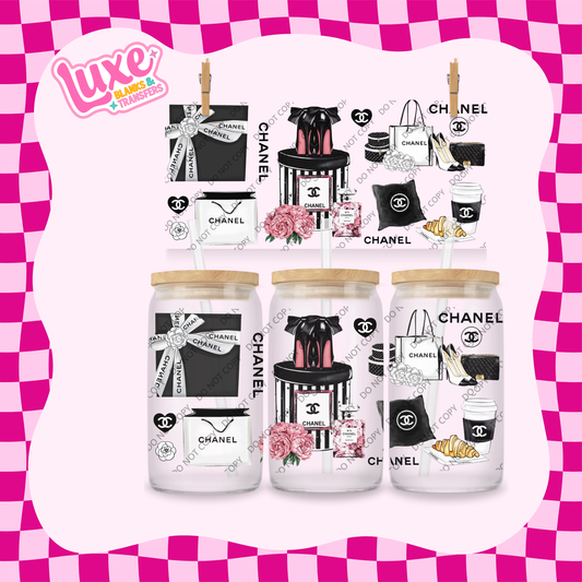 16oz UV DTF Wrap | Black CC | #2022