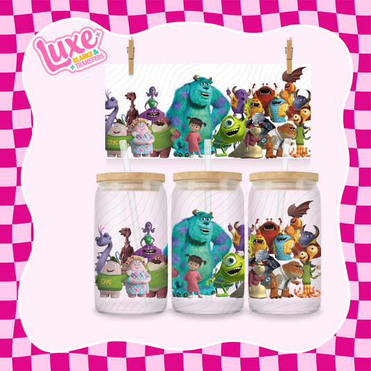 Monsters Characters UV DTF Wrap (#1038)