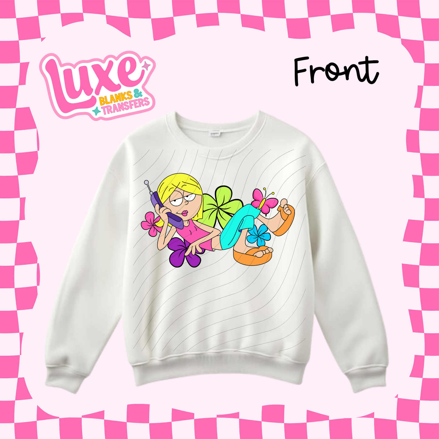 Hey Now (Front & Back) | DTF Heat Transfer | #39