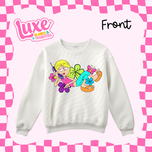 Hey Now (Front & Back) | DTF Heat Transfer | #39