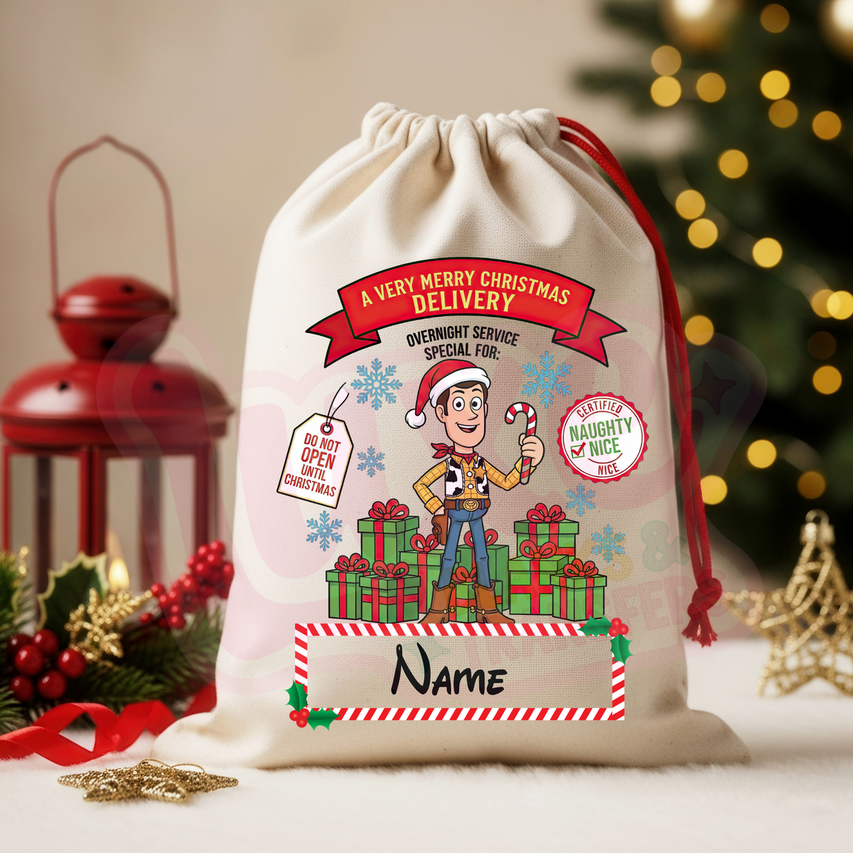 T0y | Santa Sack DTF Heat Transfer | #42